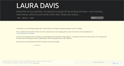 Desktop Screenshot of lauracdavis.com