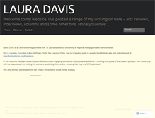 Tablet Screenshot of lauracdavis.com